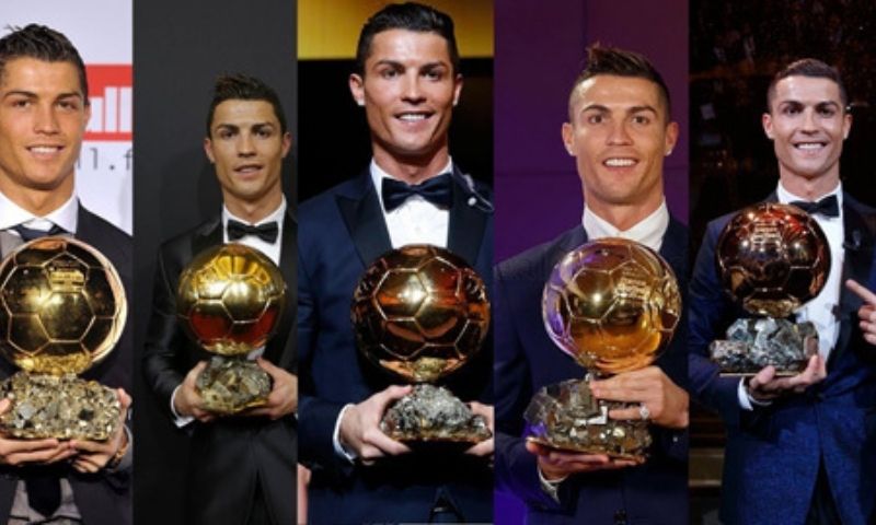 Ronaldo có bao nhiêu quả bóng vàng?