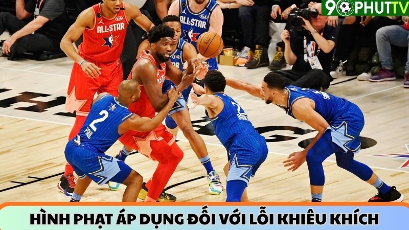 Hành vi phạm luật khiêu khích đối thủ